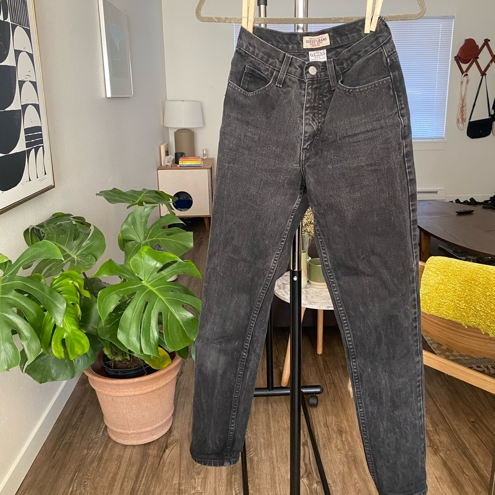 Guess high rise jean